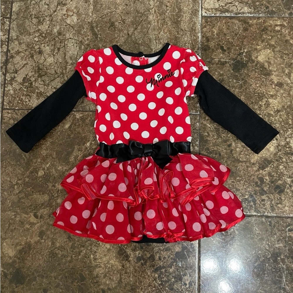 Minnie Mouse Polka Dot Kids Costume Dress